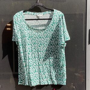 Lucky Brand  Green Women's Top, Size XL
